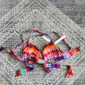 Bleu Rod Beattie Multicolor Bikini Top